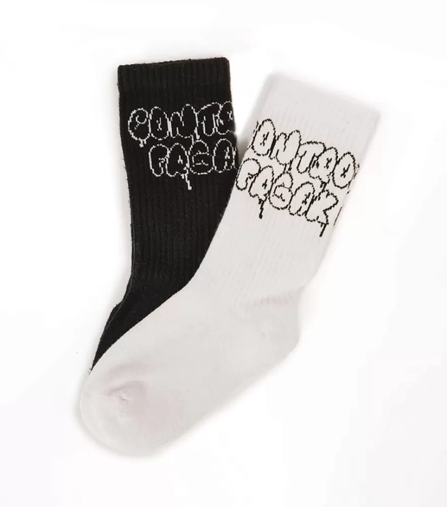 Control Freak Socks Set (2 Pack)<NUNUNU Fashion