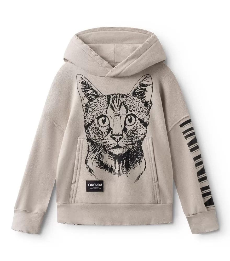 Cool Cat Hoodie<NUNUNU Shop