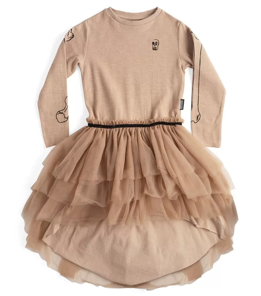 Crossbone Tulle Dress<NUNUNU Cheap