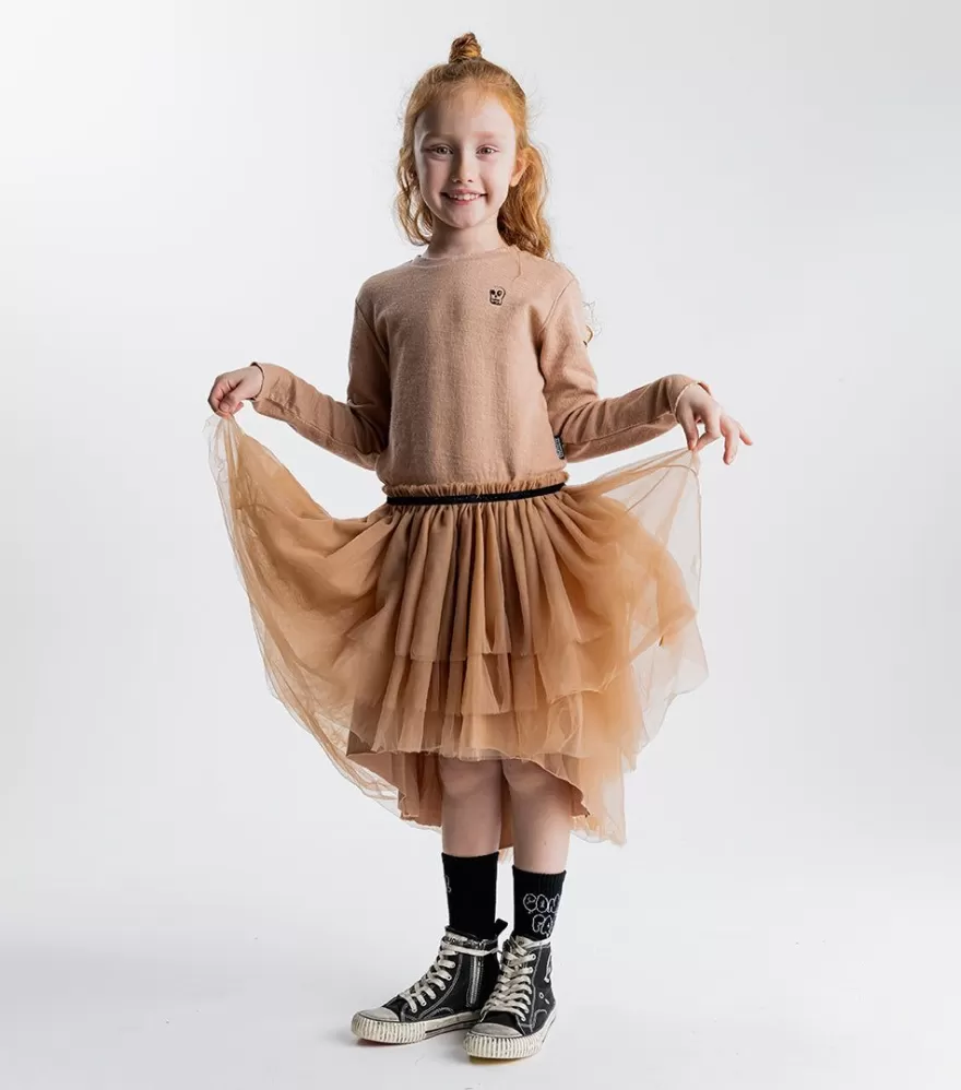 Crossbone Tulle Dress<NUNUNU Cheap