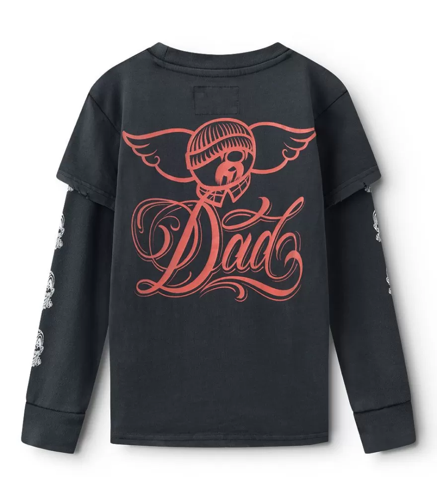 Dad Twofer Shirt<NUNUNU Outlet