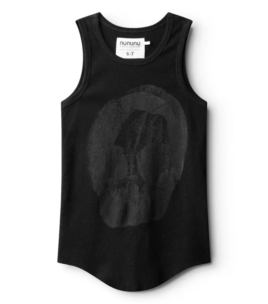 Faded Skull Tank Top<NUNUNU Hot