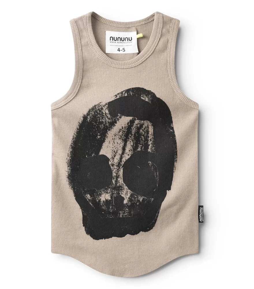 Faded Skull Tank Top<NUNUNU New
