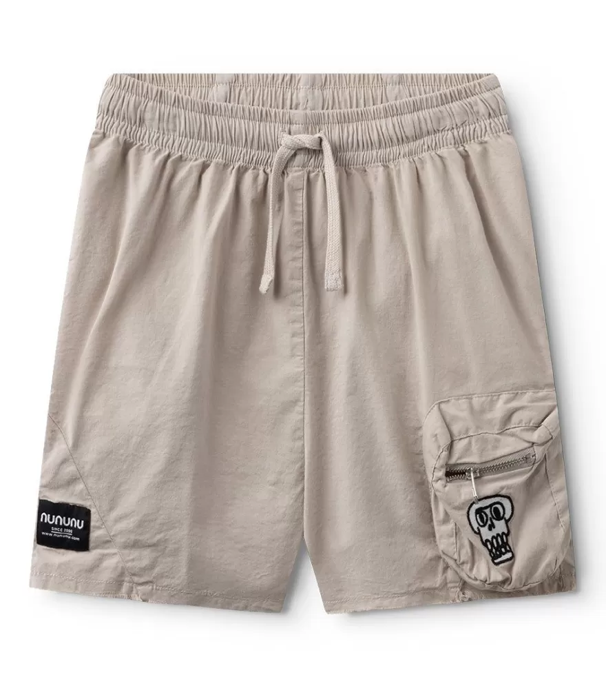 Feather Cargo Shorts<NUNUNU Discount