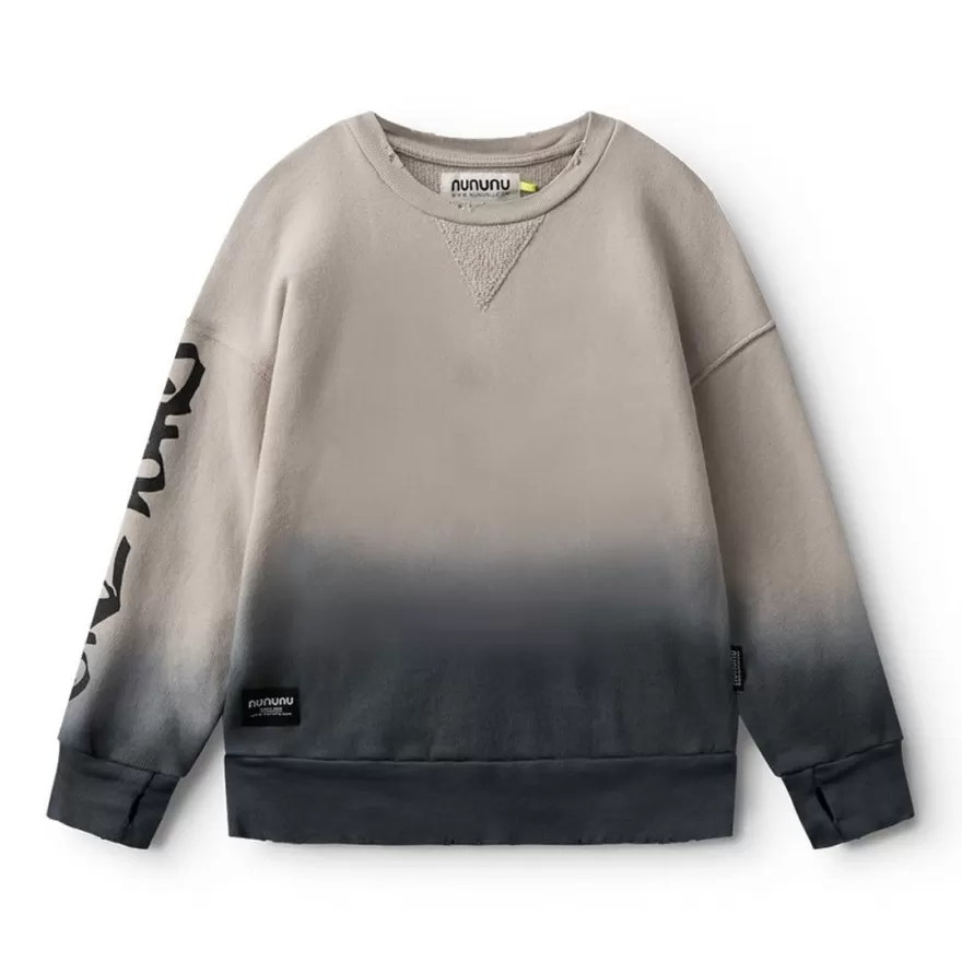 Gradient Sweatshirt<NUNUNU Outlet