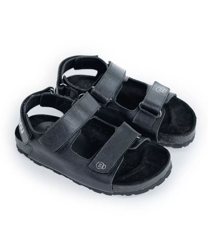 Leather Strap Sandals<NUNUNU Hot