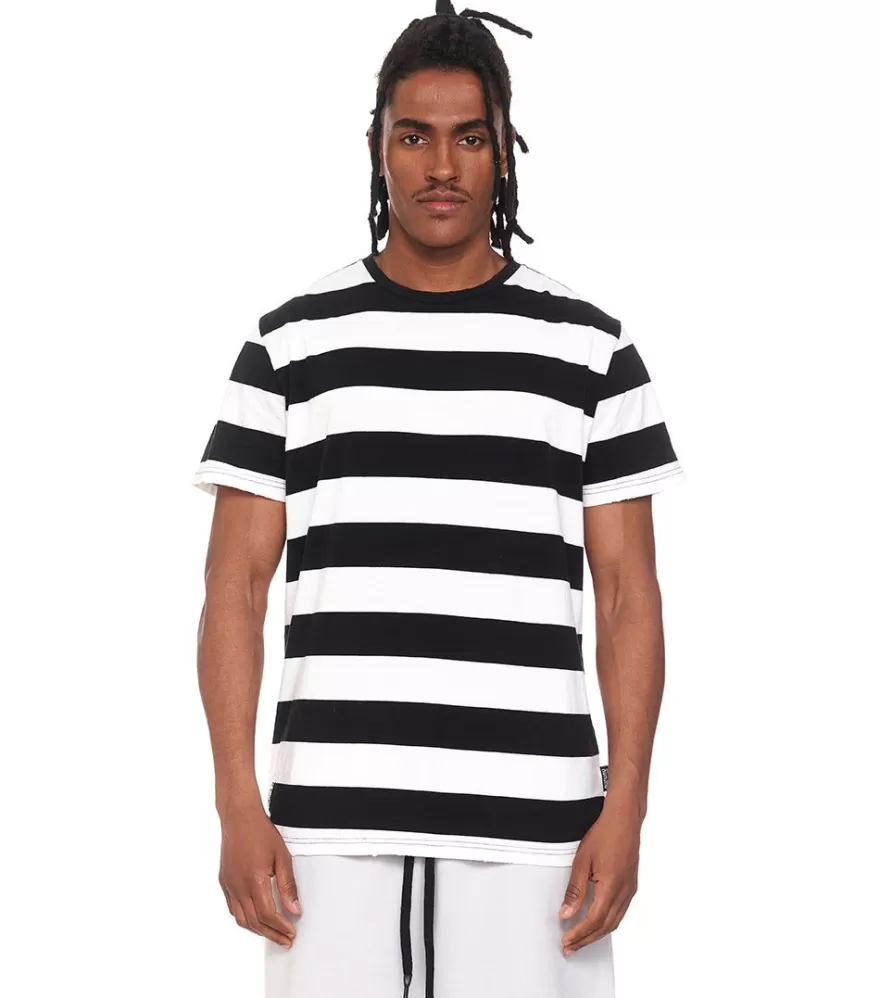 Men'S Striped T-Shirt<NUNUNU Clearance