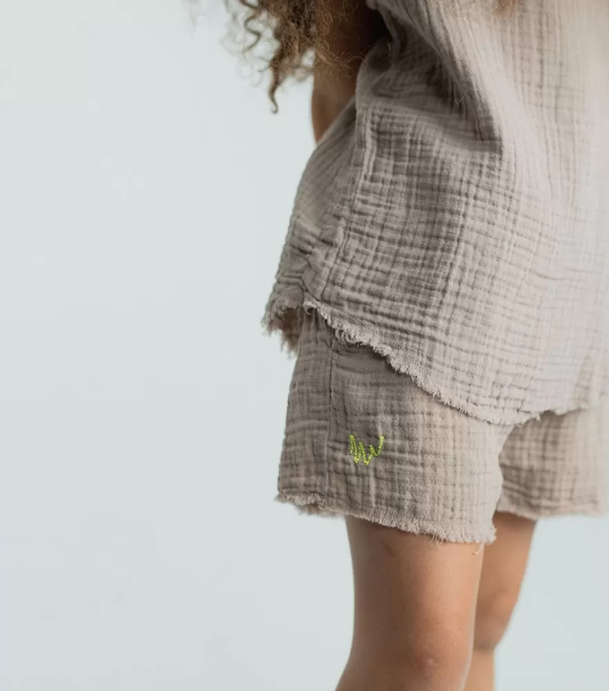 Muslin Shorts<NUNUNU Shop