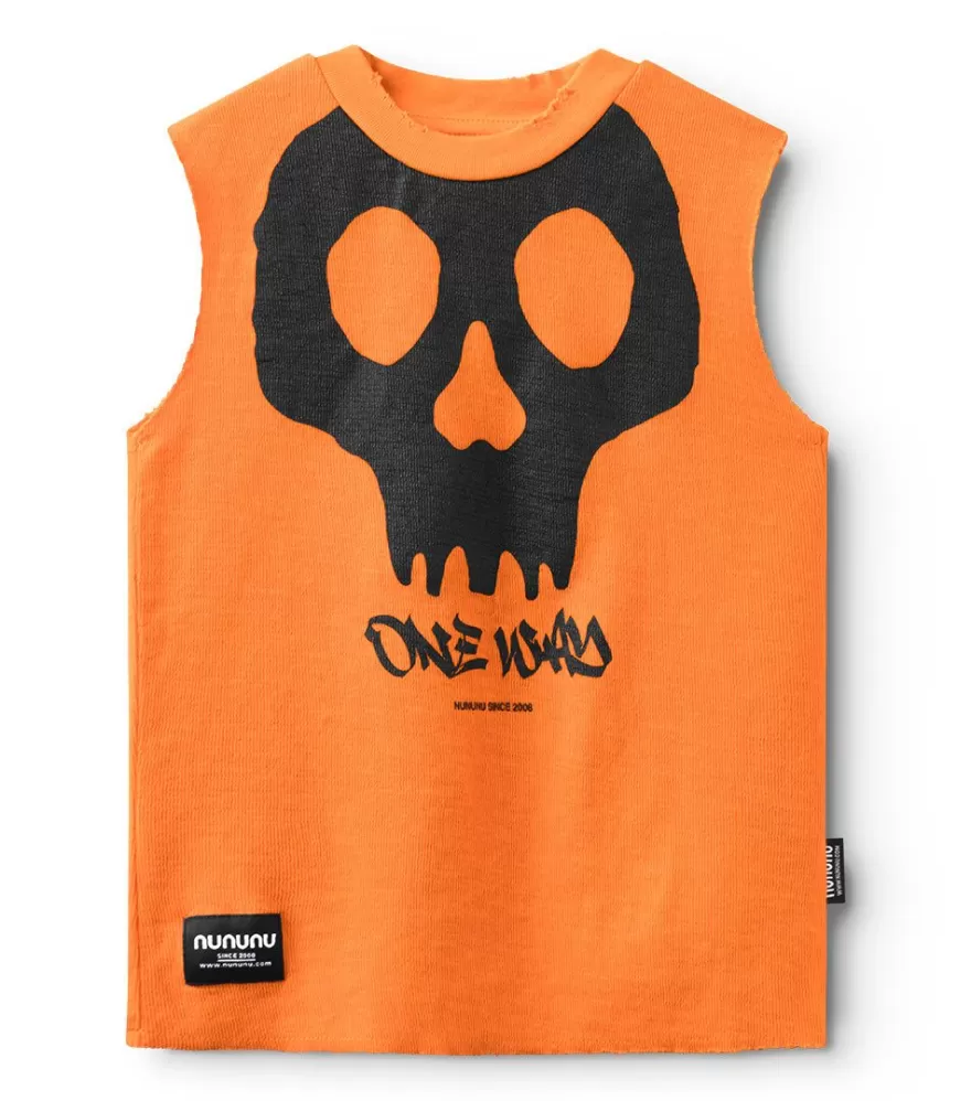 One Way Sleeveless Shirt<NUNUNU Cheap