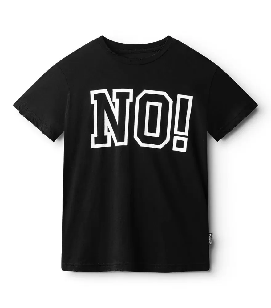 Oversized No! T-Shirt<NUNUNU Cheap
