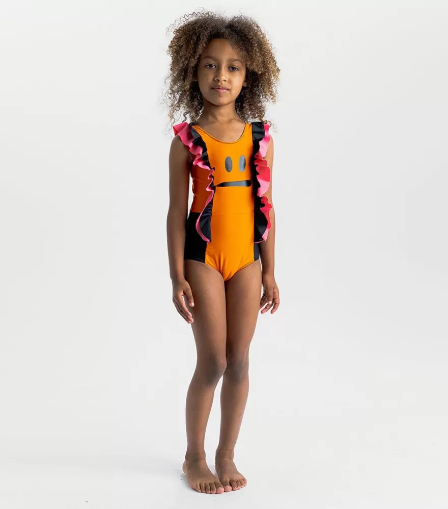 Ruffled Smirk Swimsuit<NUNUNU Shop