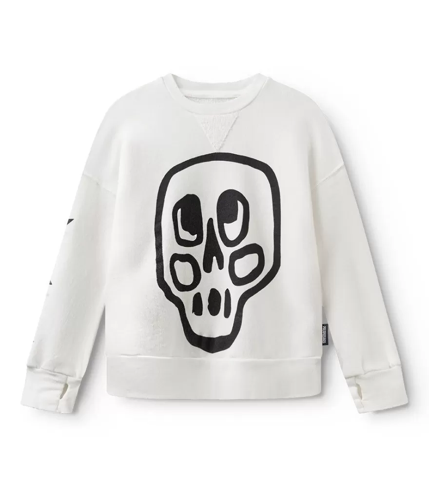 Silou Skull Sweatshirt<NUNUNU Sale