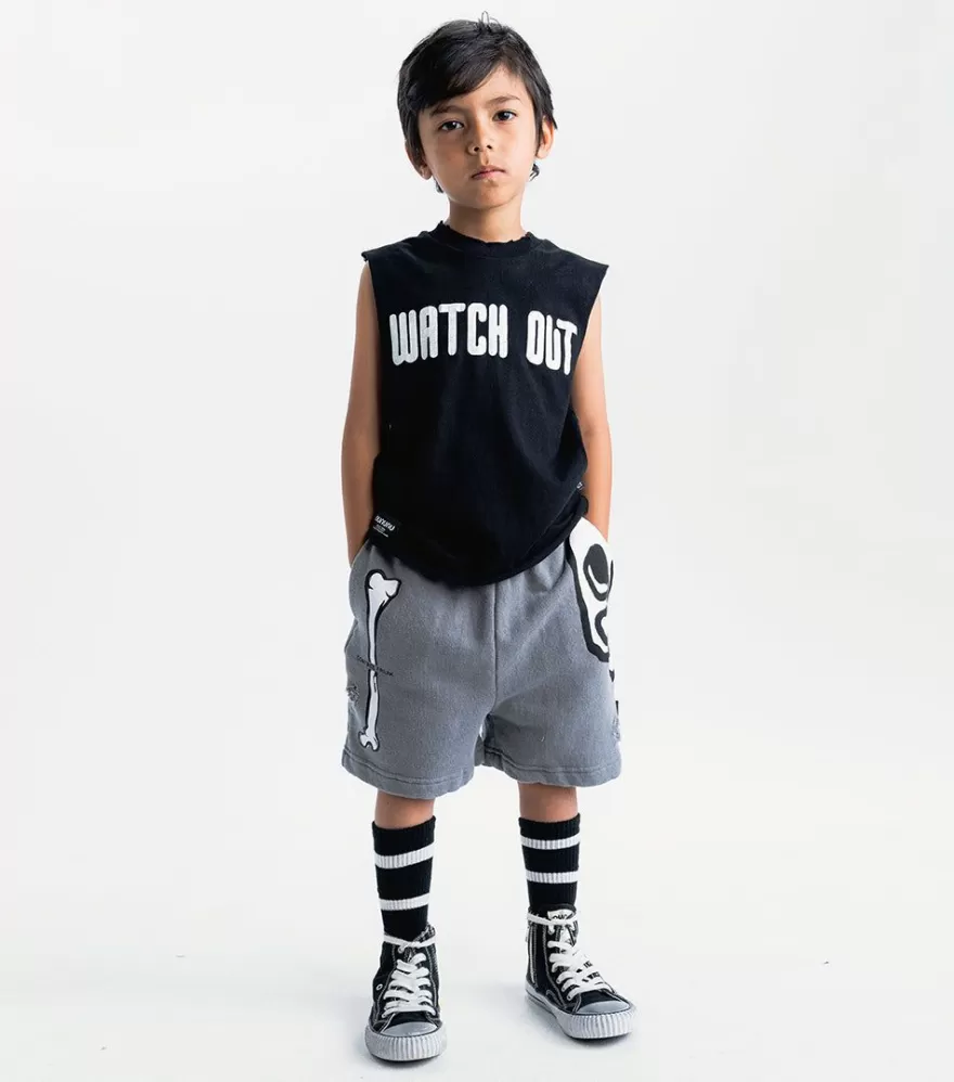 Silou Skull Sweatshorts<NUNUNU Clearance