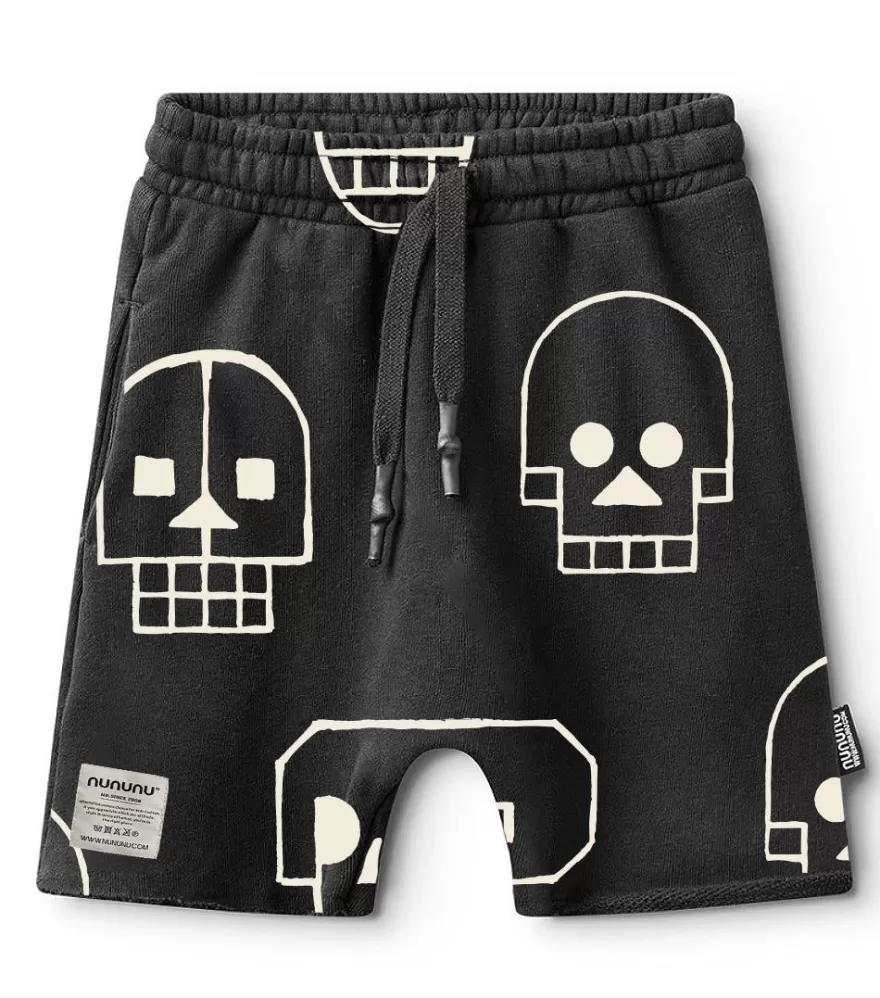 Skull Robot Shorts<NUNUNU Outlet