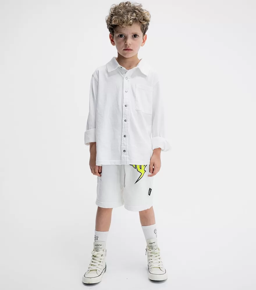 Snap Soft Shirt<NUNUNU Fashion