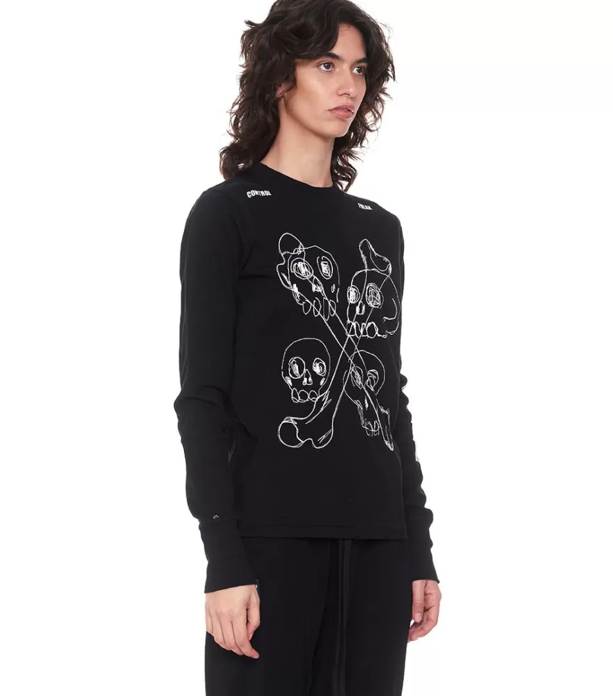 Women'S Multi Skull Shirt<NUNUNU Sale