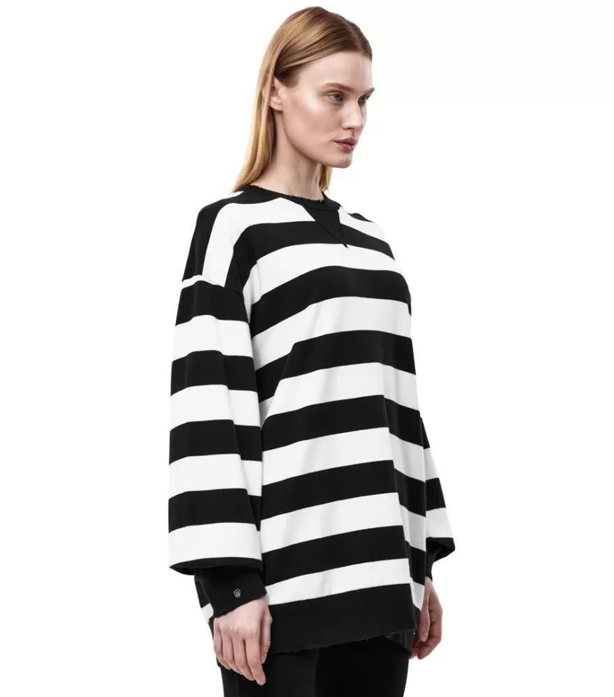 Women'S Oversized Skull Sweatshirt<NUNUNU Store