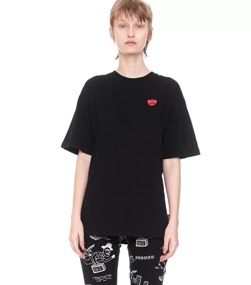 Women'S Shocked Patch T-Shirt<NUNUNU Cheap