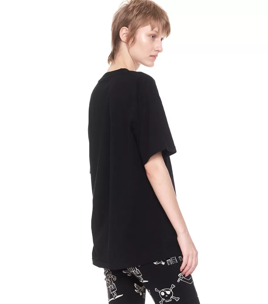 Women'S Shocked Patch T-Shirt<NUNUNU Cheap