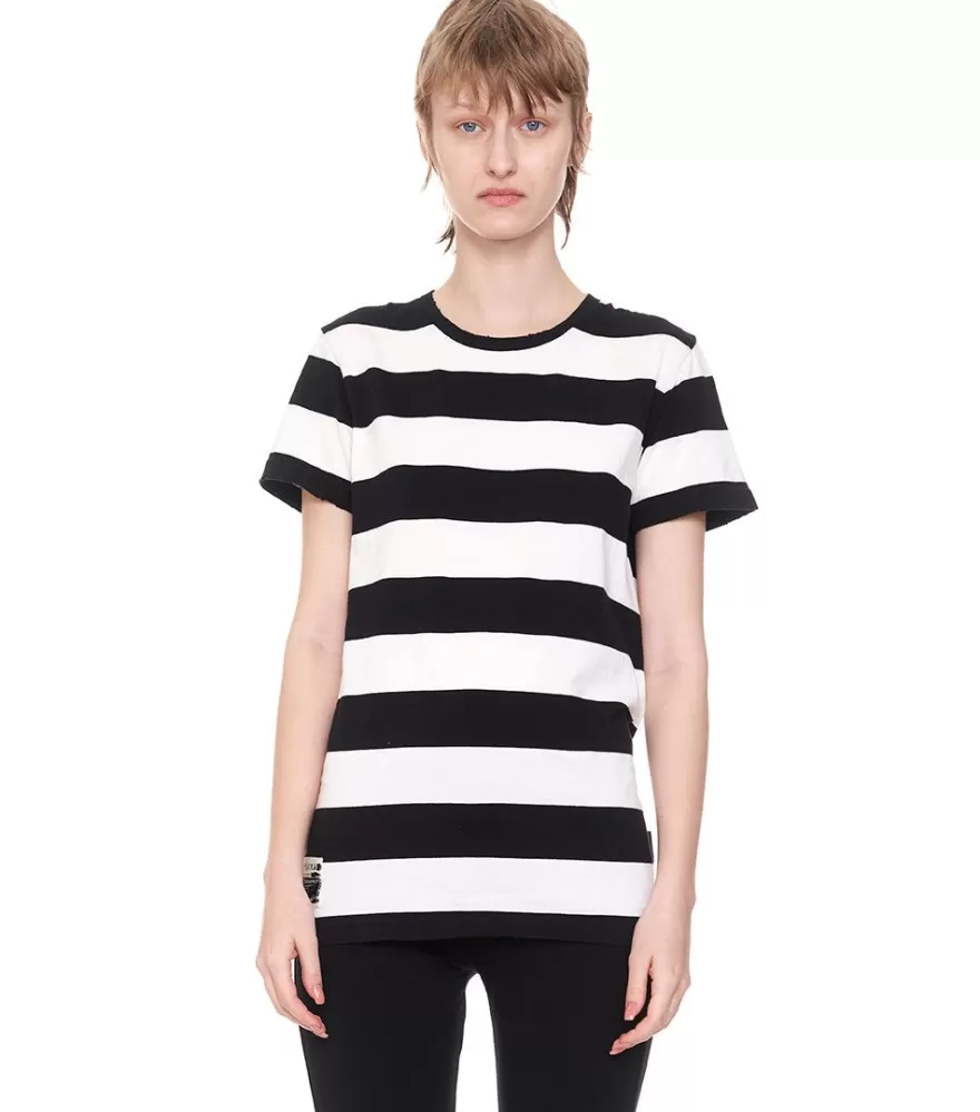 Women'S Striped T-Shirt<NUNUNU Flash Sale
